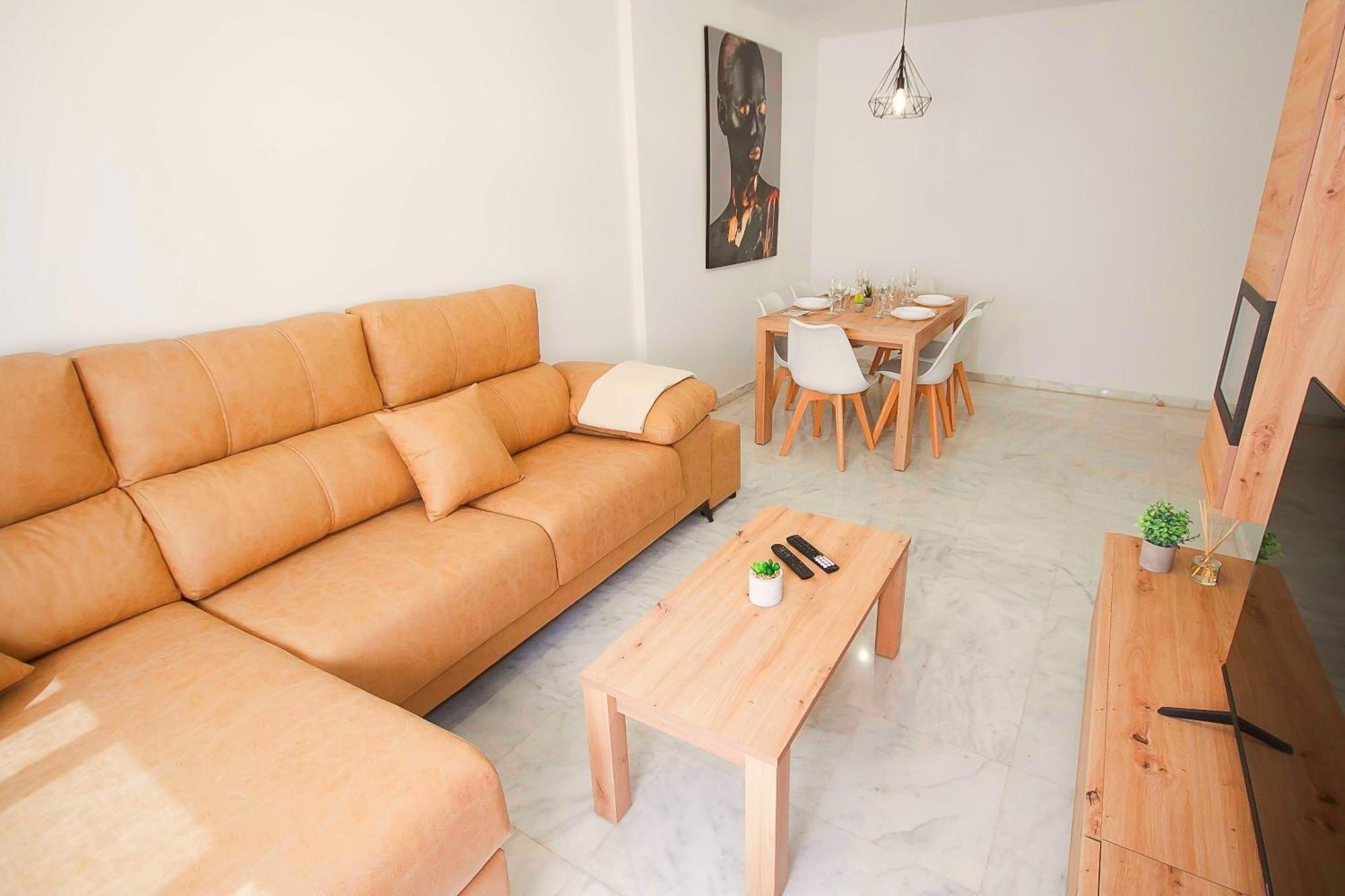 Ave Huelin 3Rooms Alojamiento Con Parking Y Ac Málaga Dış mekan fotoğraf